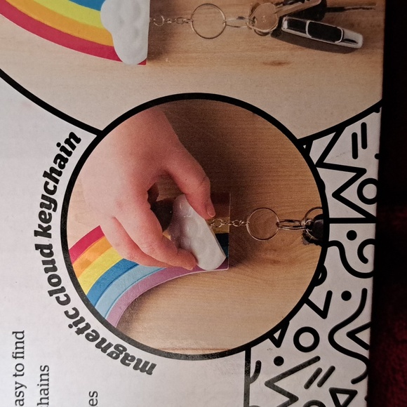 Big mouth  magic rainbow key holder - Picture 3 of 3